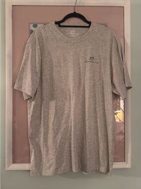 Southern Tide Men's Light Heather Gray Short Sleeve Crew Tee